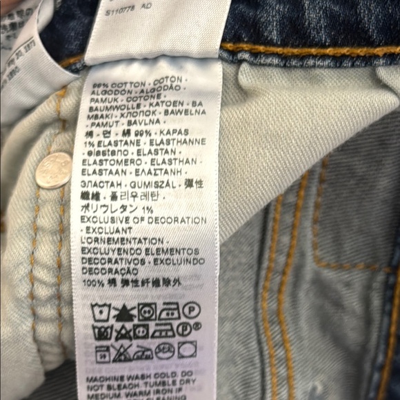 Levi's Blue Straight Jeans Classic Style - Picture 7 of 7